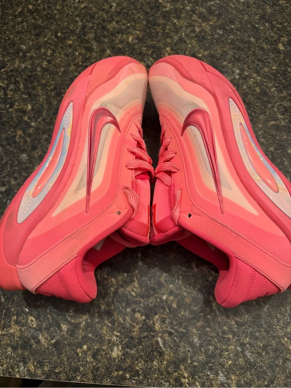 Nike Women's A'ja Wilson A'One Pink A’ura Sneakers 9.5